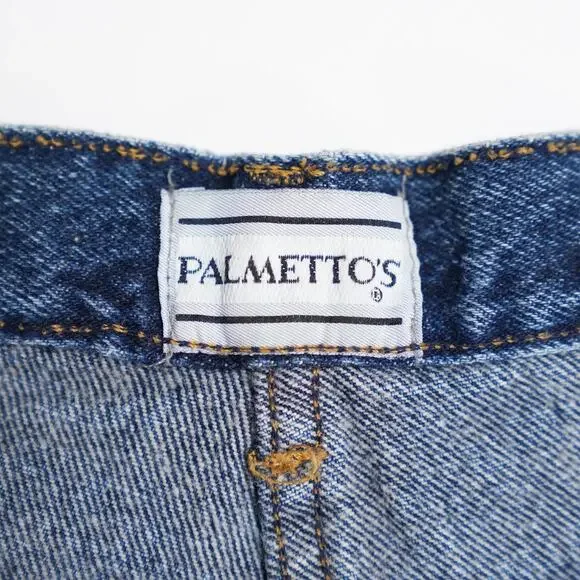 VTG Palmettos Womens 80’s High Waisted Mom Jeans 13 Ankle Zip Tapered USA Made - Picture 4 of 11